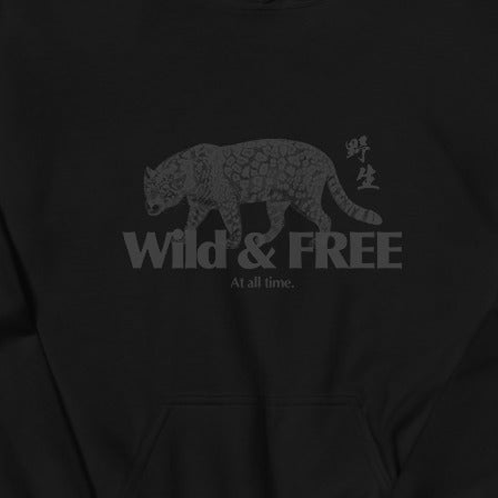 Wild & Free Panther 🐯 野生 <br> Hoodie